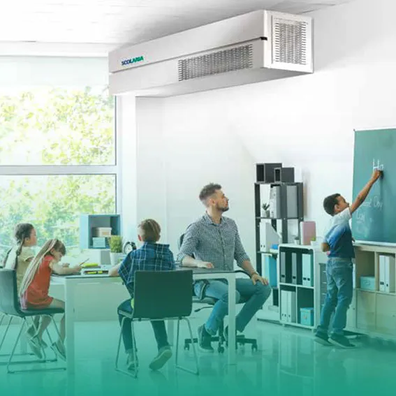 Ventilazione per le scuole