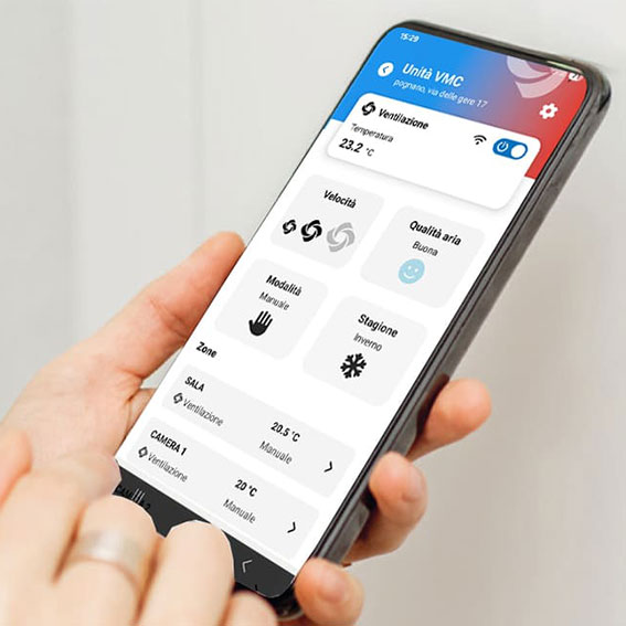 VMC Controller: l’app per gestire la ventilazione meccanica in modo smart